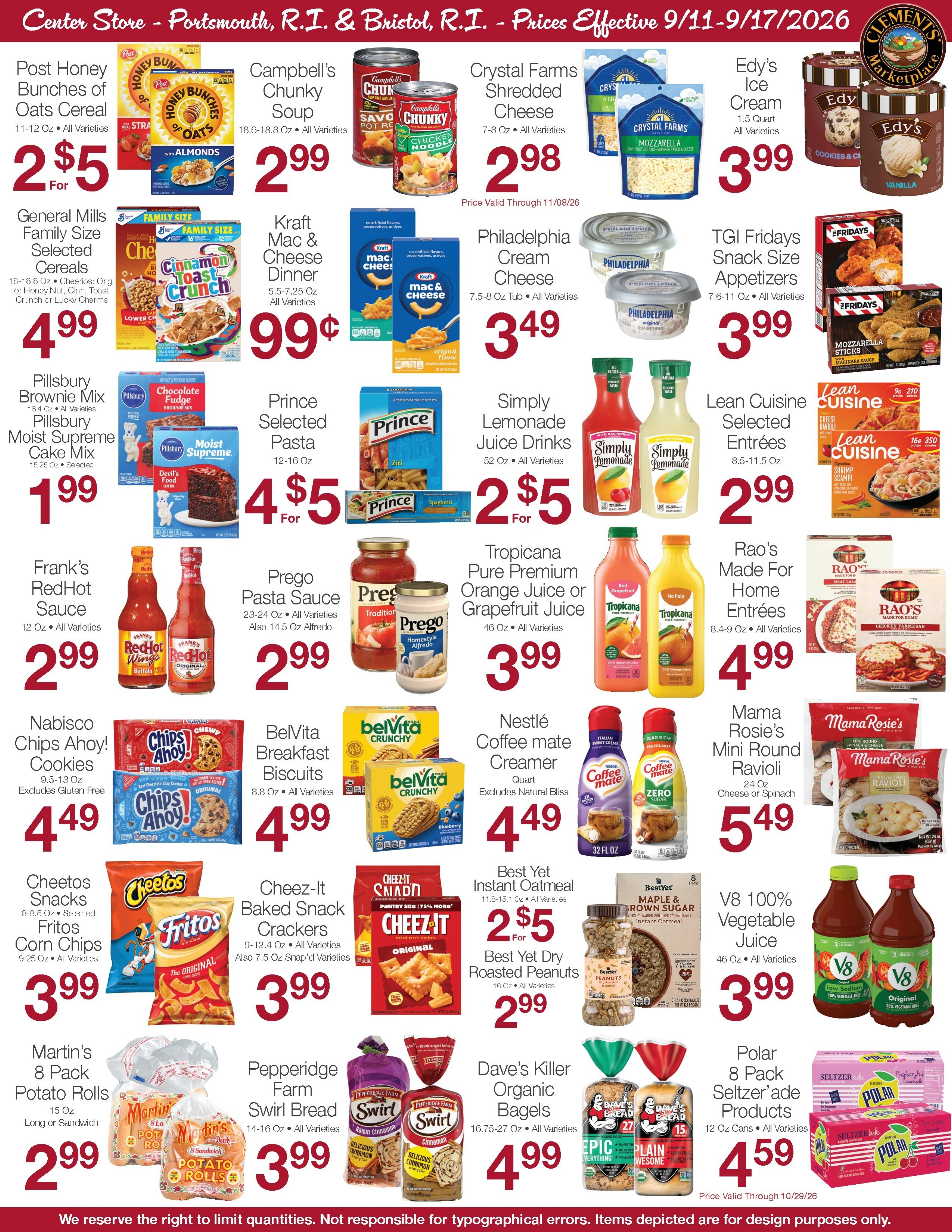 Clements' Marketplace weekly ad page 2