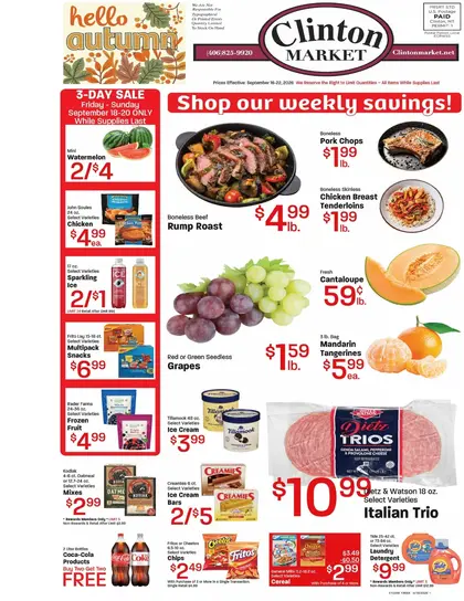 Clinton Market Weekly Ad
