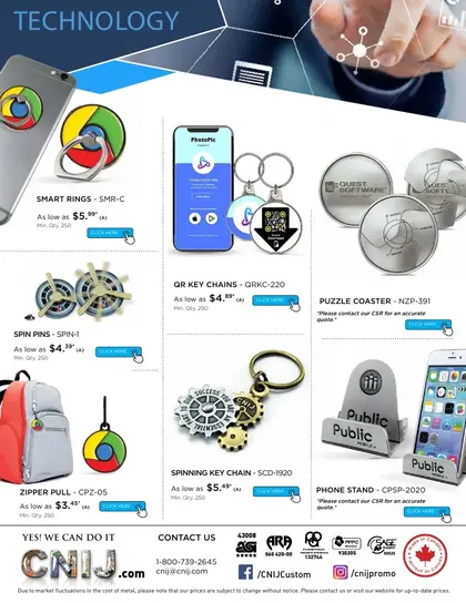 CNIJ Technology Products Weekly Ad