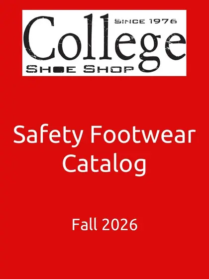 College Shoe Shop Safety Footwear Catalog Weekly Ad