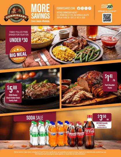 Commissary Store Flyer Weekly Ad