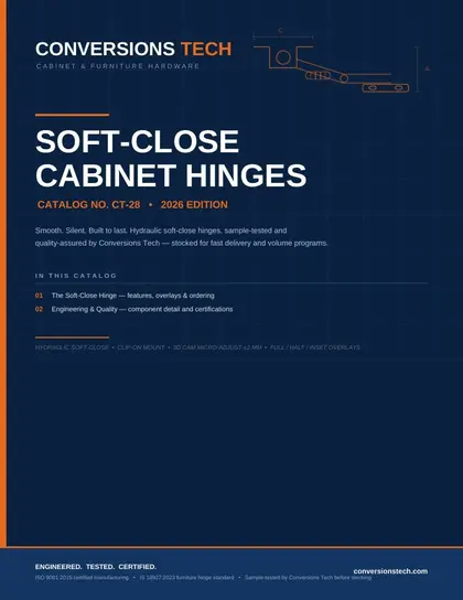 Conversions Tech Soft-Close Hinges Catalog Weekly Ad