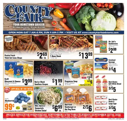 County Fair Food Stores Weekly Ad