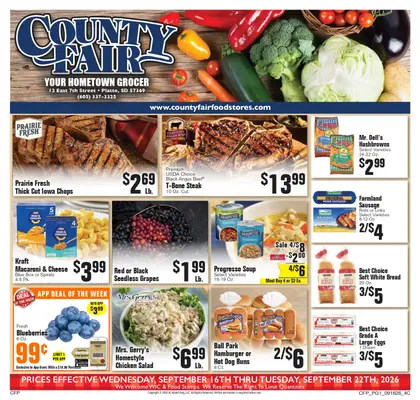 County Fair Food Stores Weekly Ad
