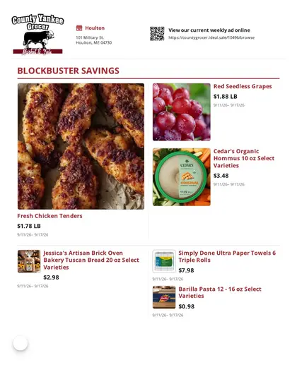 County Yankee Grocer Weekly Ad