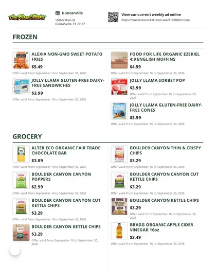 Cox Farms Market Weekly Ad