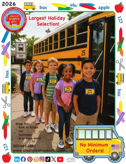 Creative Shapes Etc. Classroom Decorations Catalog Weekly Ad