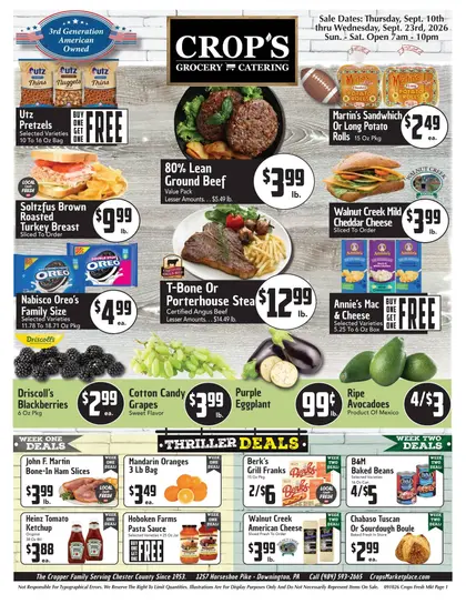 Crop's Fresh Marketplace Weekly Ad