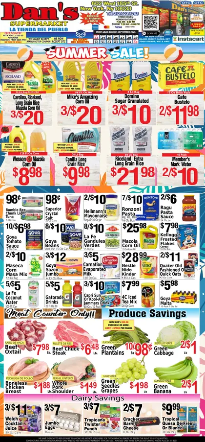 Dan's Supermarket Weekly Ad