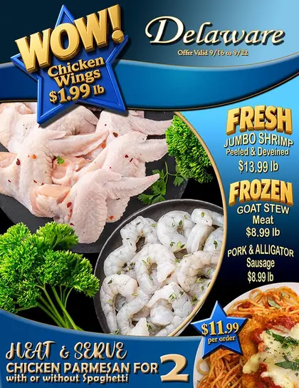 Delaware Chicken Farm & Seafood Market Weekly Ad