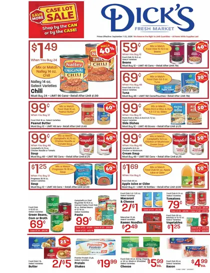 Dick's Market Weekly Ad