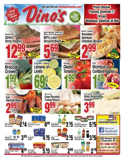 Dino's Park-n-Shop Weekly Ad