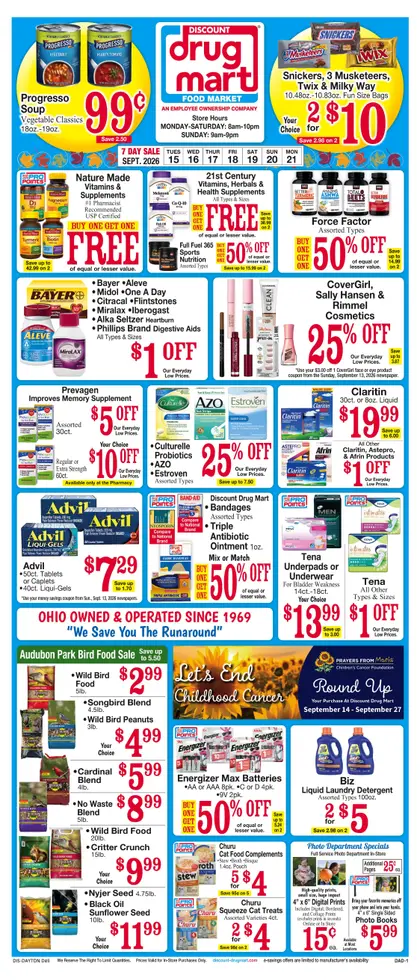Discount Drug Mart Weekly Ad