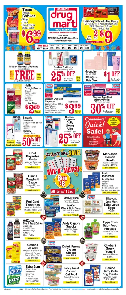 Discount Drug Mart Weekly Ad