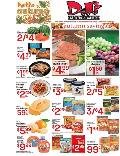 DJ's Grocery Weekly Ad