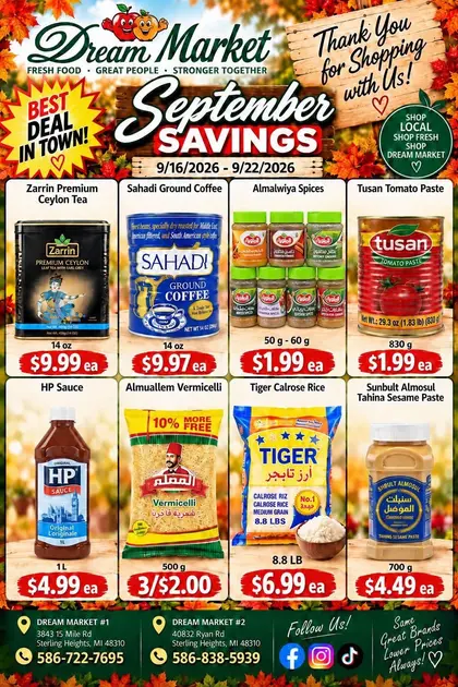 Dream Market Weekly Ad