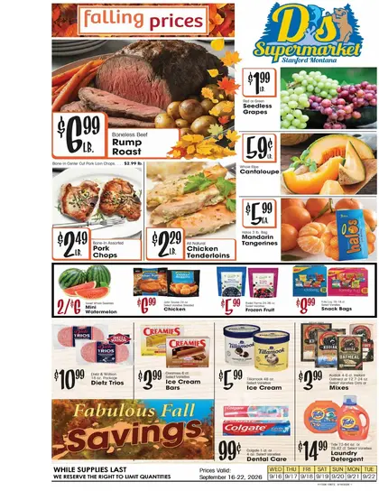 D's Supermarket Weekly Ad