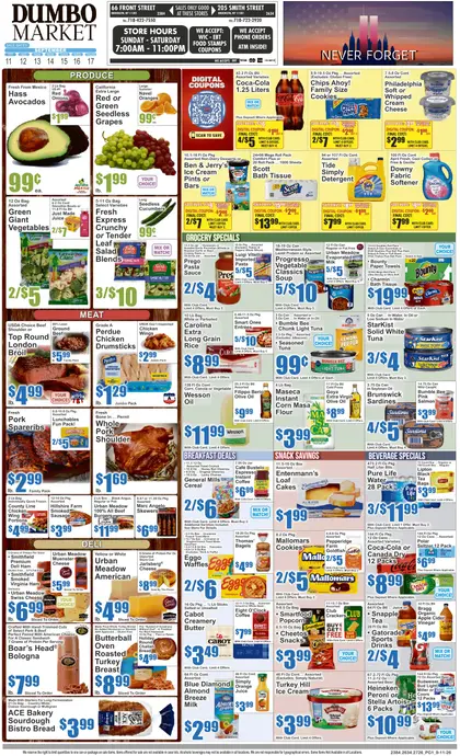Dumbo Market Key Food Weekly Circular