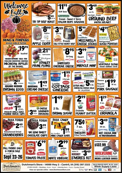 Dutchman's Store Weekly Ad
