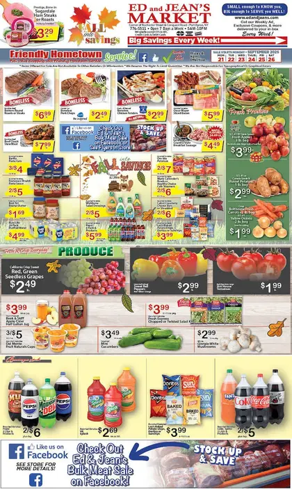 Ed and Jean's Market Weekly Ad