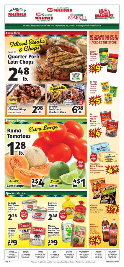El Mercado de Grandview Weekly Ad