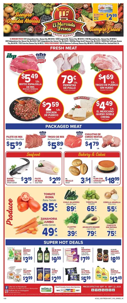 El Mercado Fresco Weekly Ad