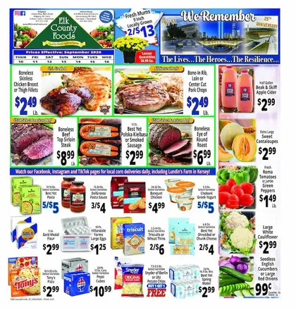 Elk County Foods Weekly Ad