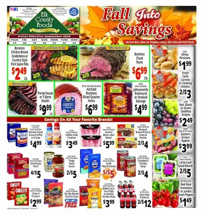 Elk County Foods Weekly Ad