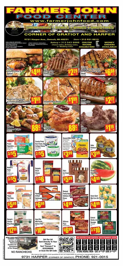 Farmer John Food Center Weekly Ad