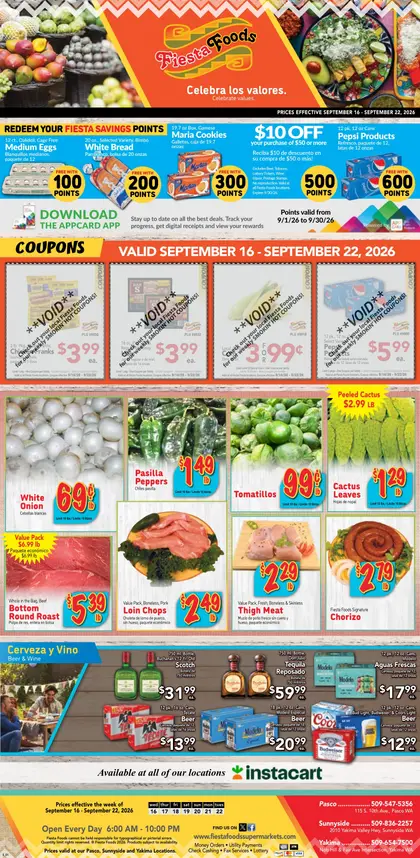 Fiesta Foods SuperMarkets Weekly Ad