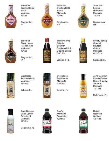 Florida's Own Food Distribution Specialty Foods Catalog Weekly Ad
