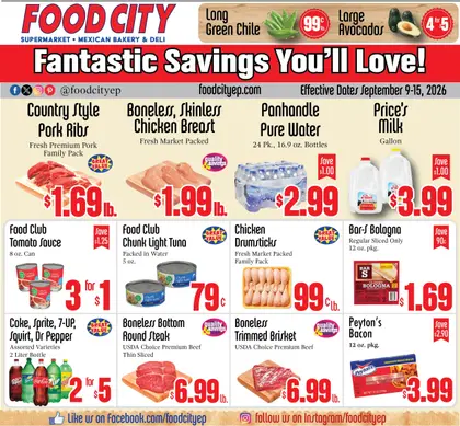 Food City El Paso Weekly Ad