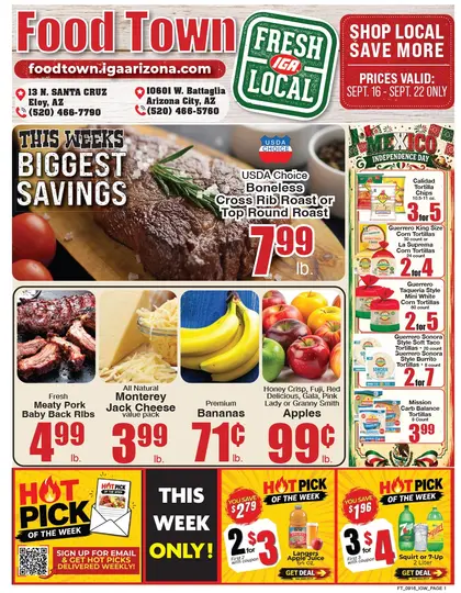 Food Town IGA Weekly Ad