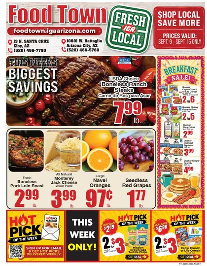 Food Town IGA Weekly Ad
