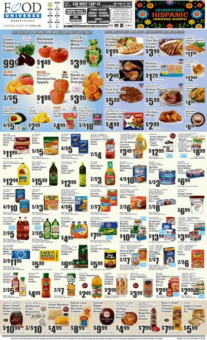 Food Universe Food Universe Weekly Circular