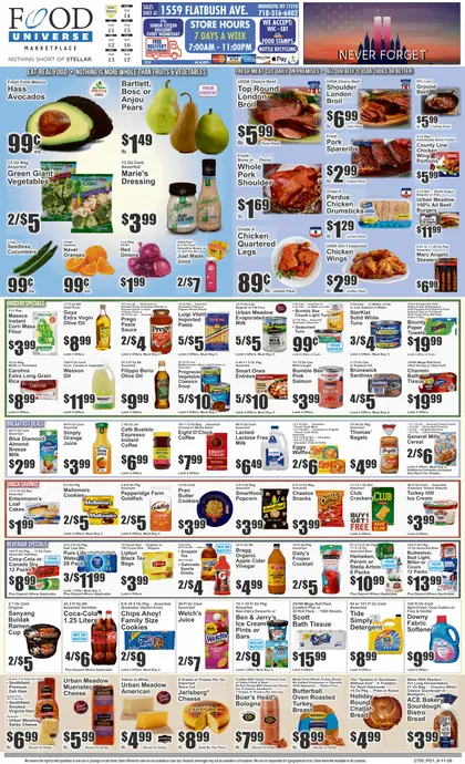 Food Universe Food Universe Weekly Circular