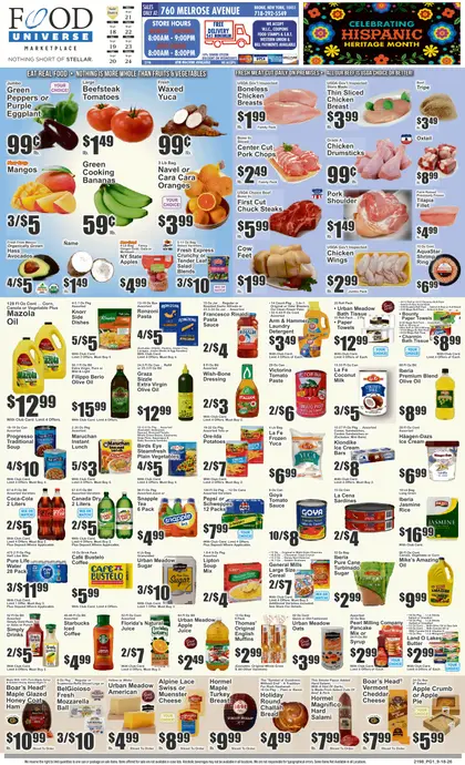 Food Universe Food Universe Weekly Circular