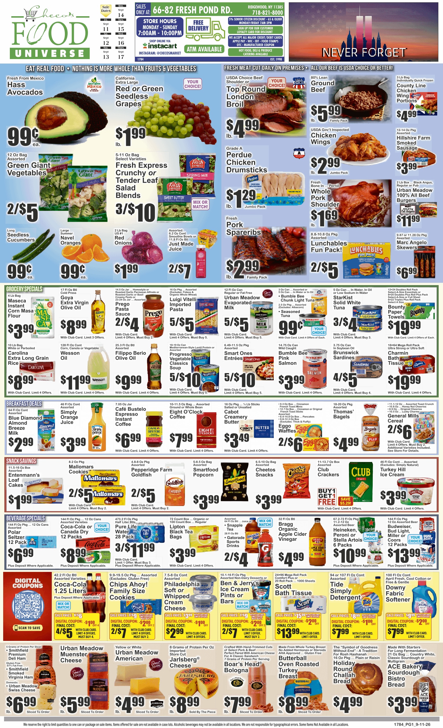 Food Universe weekly ad page 1