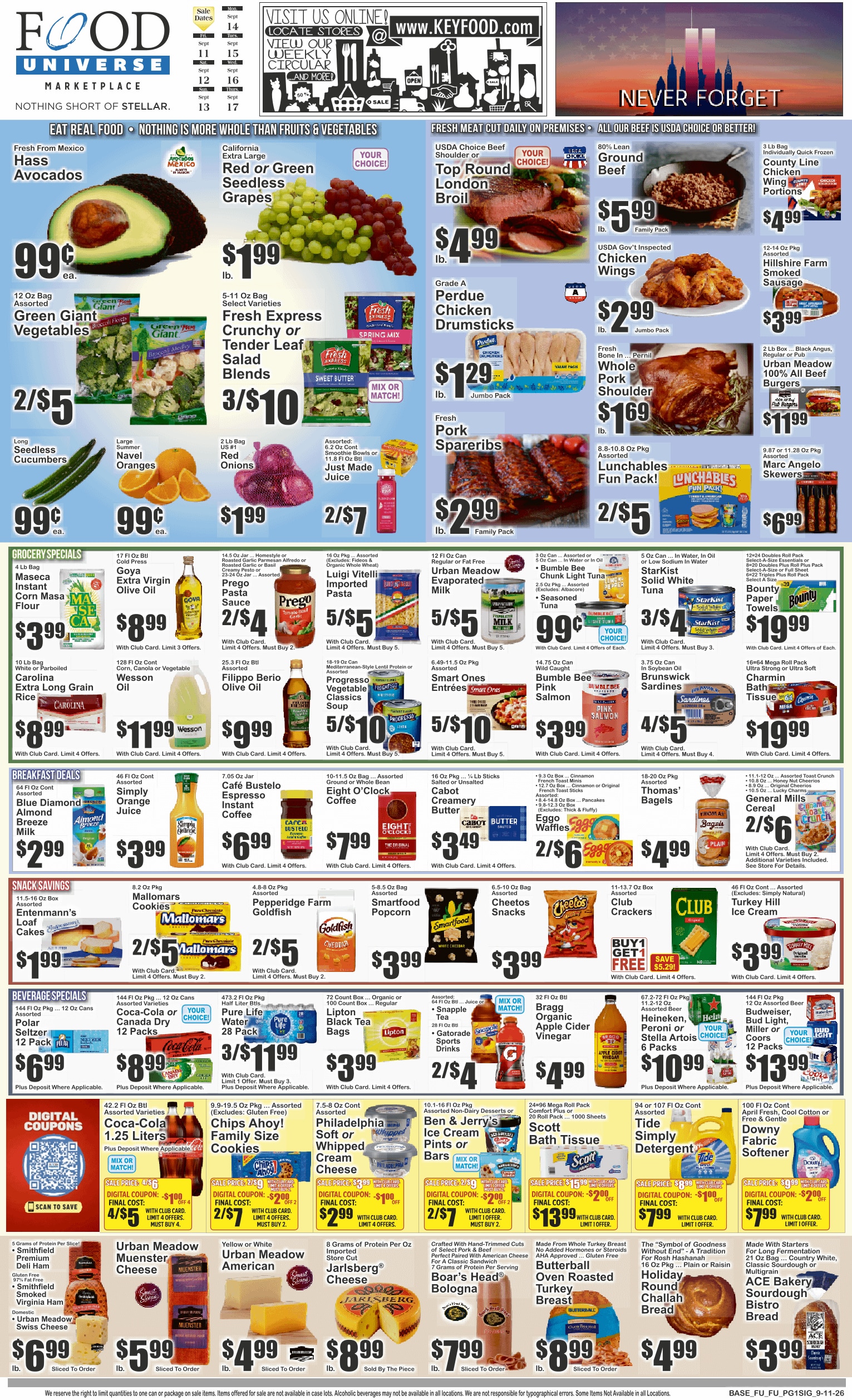 Food Universe weekly ad page 1