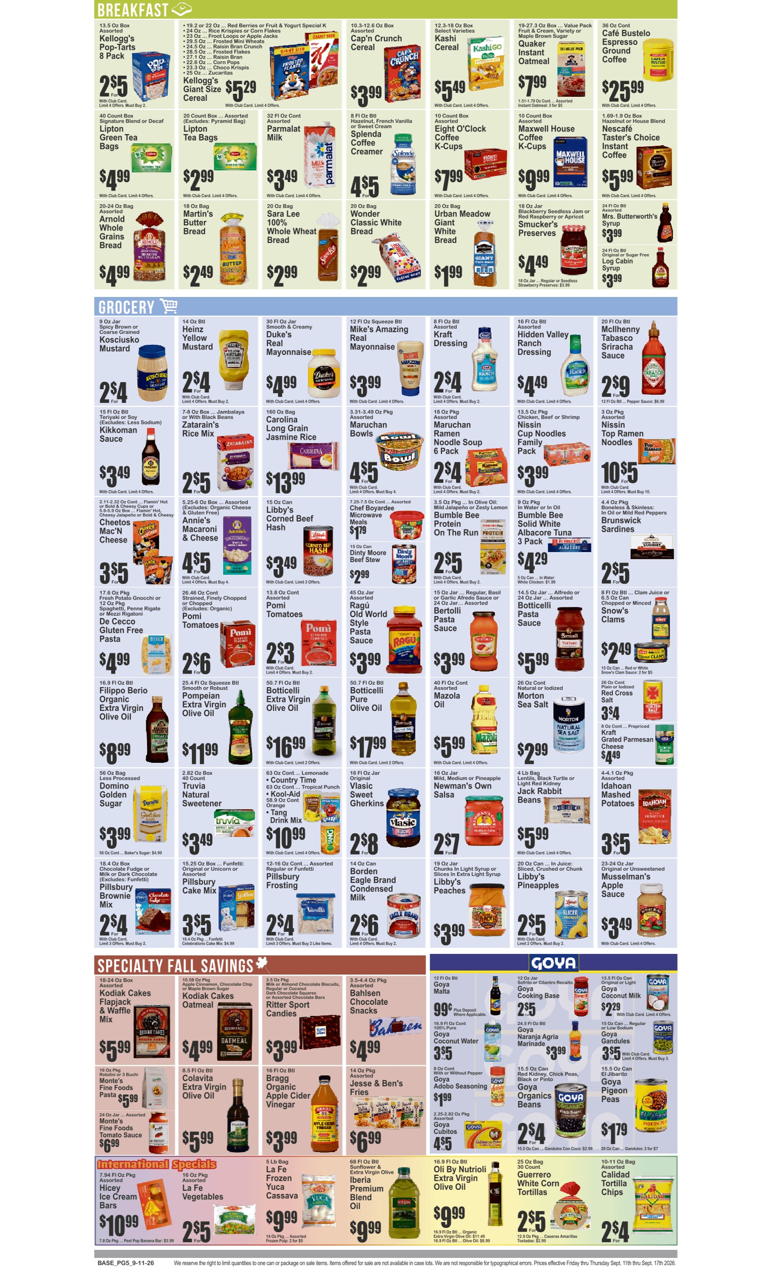 Food Universe weekly ad page 6