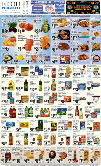 Food Universe Food Universe Weekly Circular