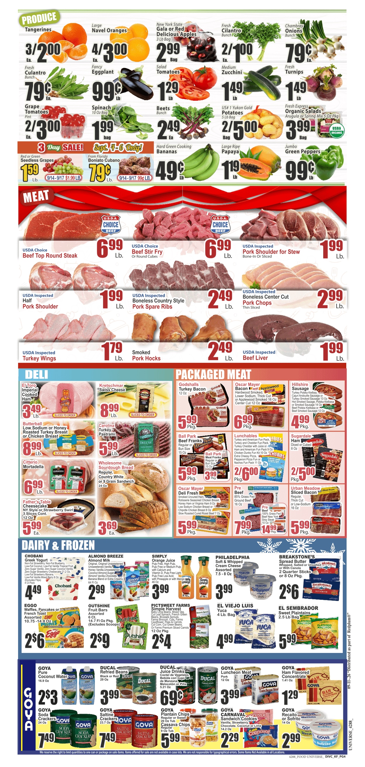 Food Universe weekly ad page 4