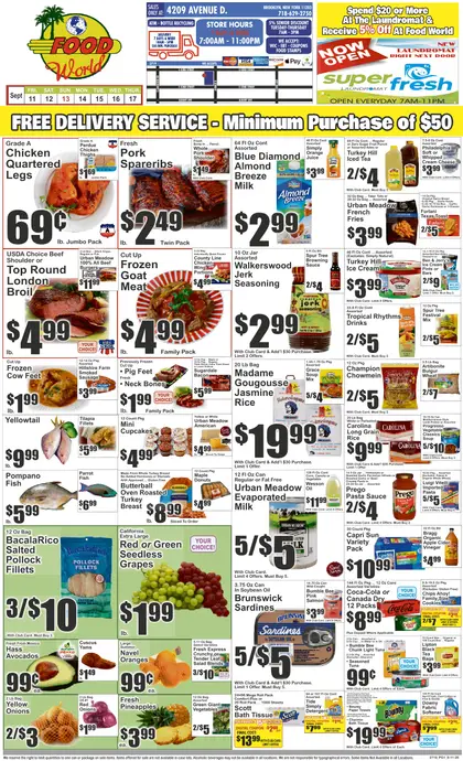 Food World Supermarket Key Food Weekly Circular