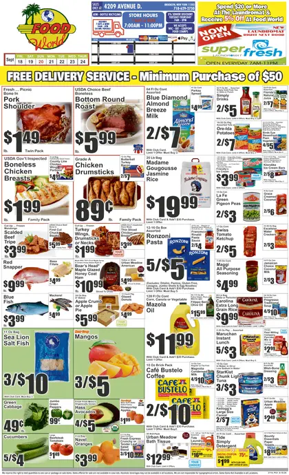 Food World Supermarket Key Food Weekly Circular