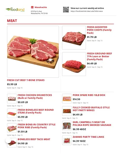 Foodland Markets Weekly Ad