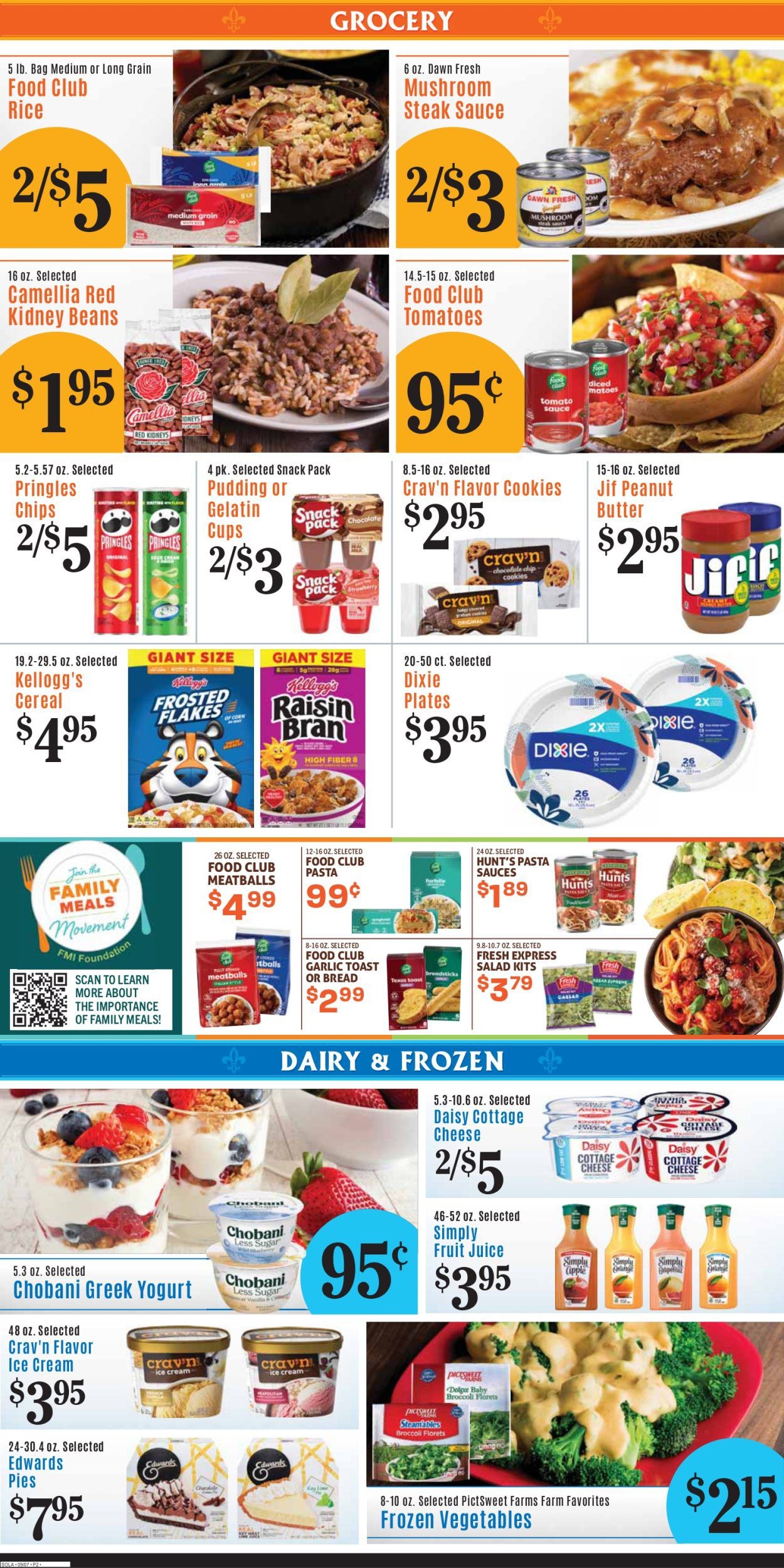 Fremin's Food & Furniture weekly ad page 2