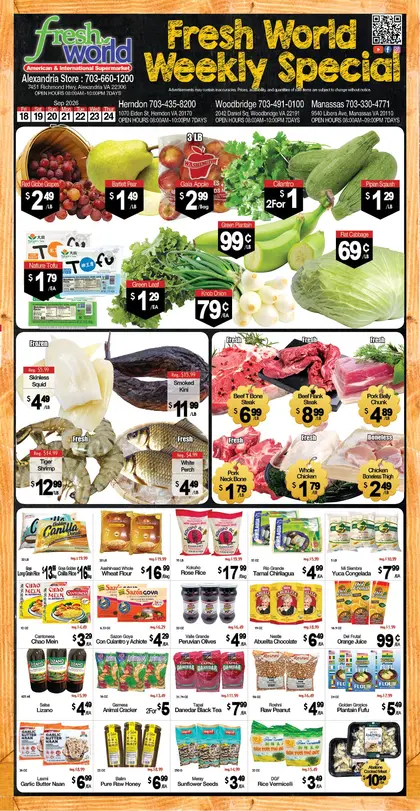 Fresh World Weekly Ad