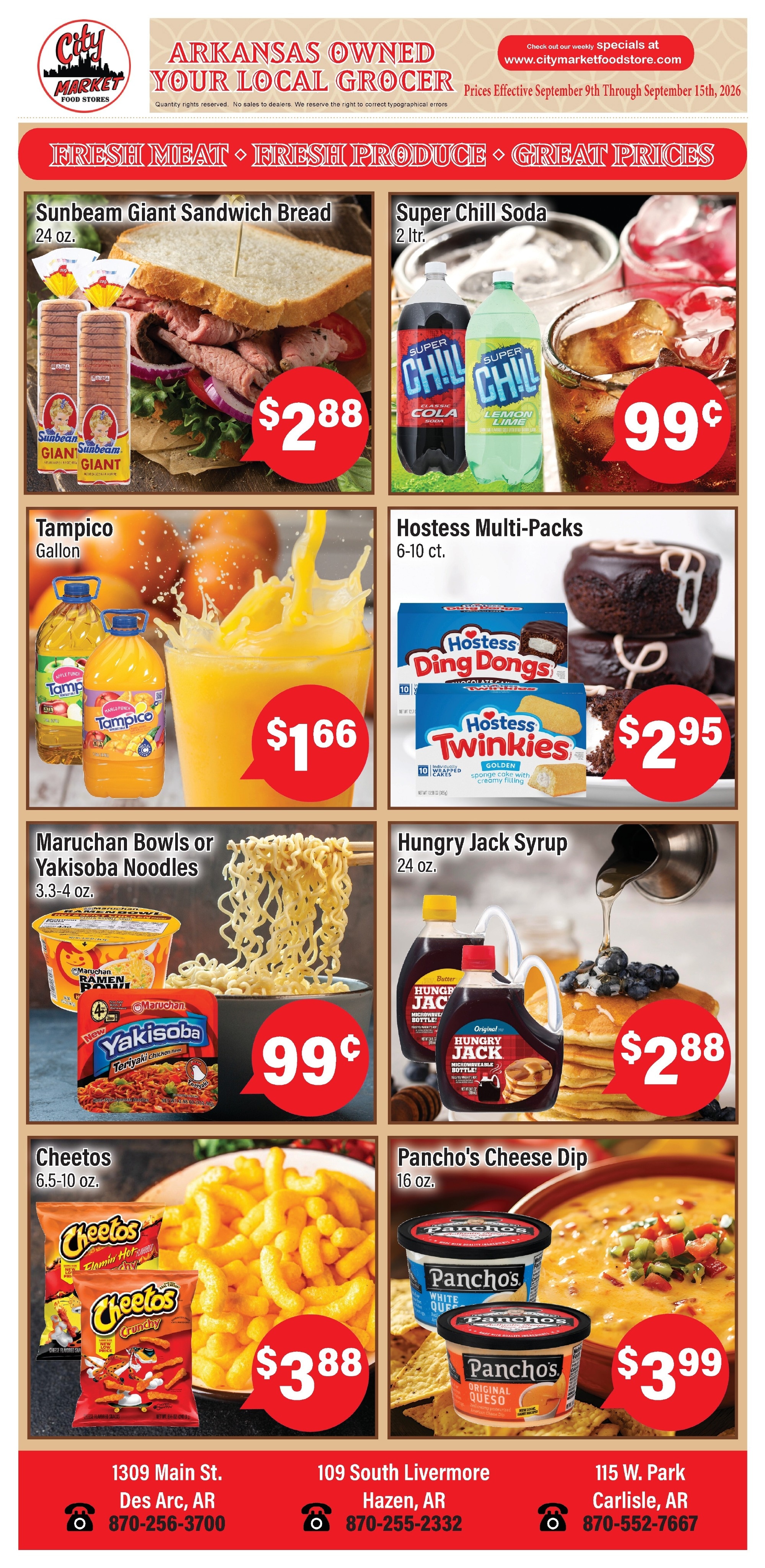 City Market Food Stores weekly ad page 1