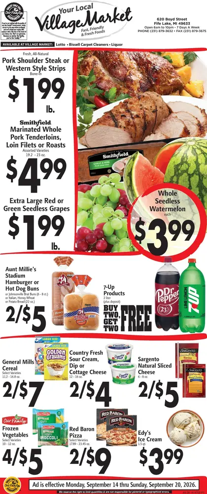 Fife Lake Village Market Weekly Ad