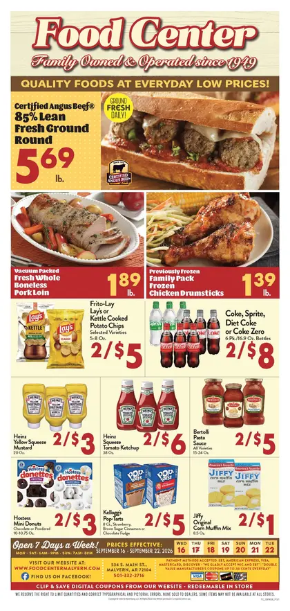 Food Center Malvern Weekly Ad